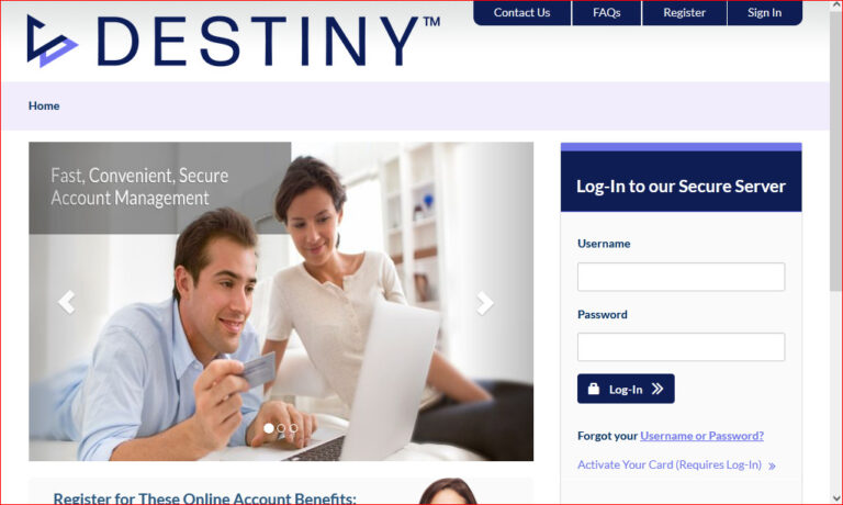 Destiny Credit Card Login – https://destiny.myfinanceservice.com/
