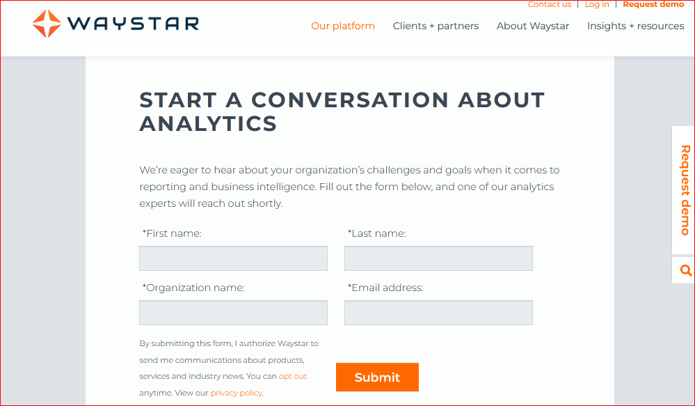 Waystar Login for Clients Signup