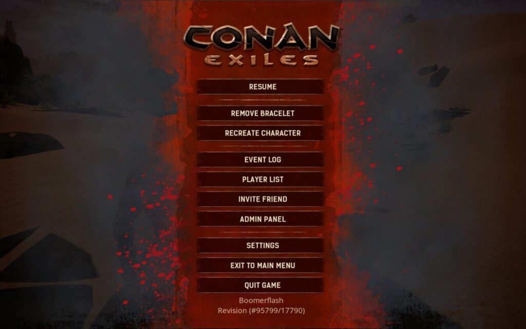 Conan Exiles Admin Commands