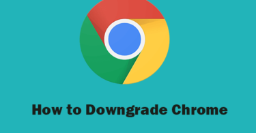 Downgrade Google Chrome