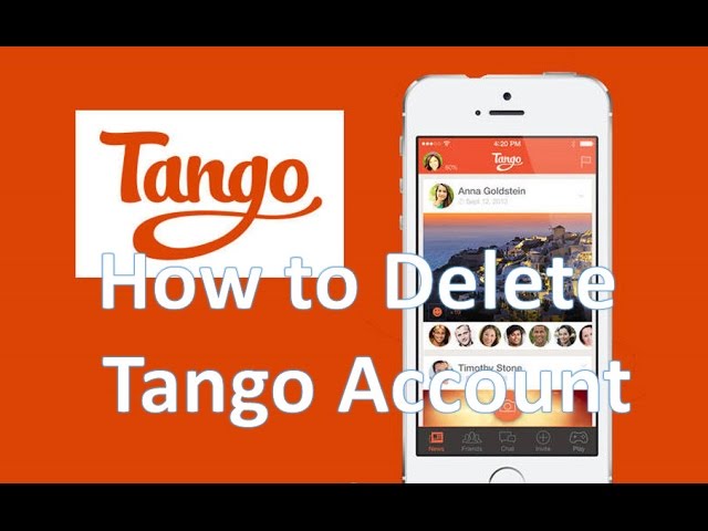 Delete Tango Account