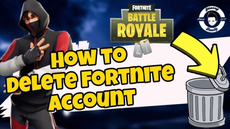 How To Delete Fortnite Account On Nintendo Switch | Detailed Guide 2022