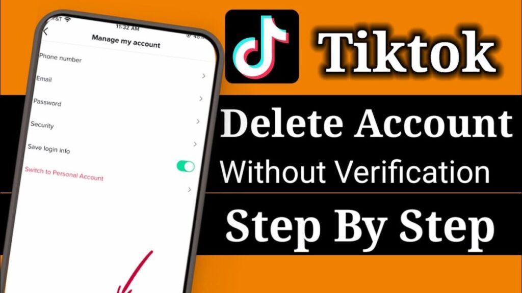 How To Delete Tiktok Account Without Phone Number
