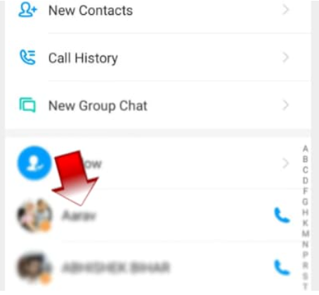 How To Delete Contact From Imo