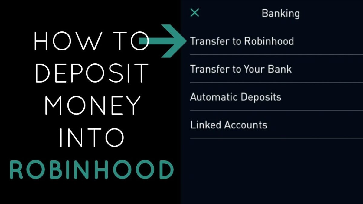 Add Money To Robinhood Without Bank Account
