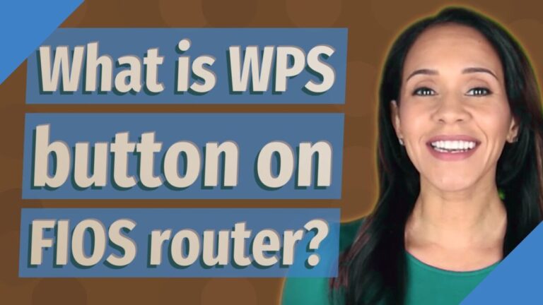 WPS Button on Frontier Router – Complete Guide