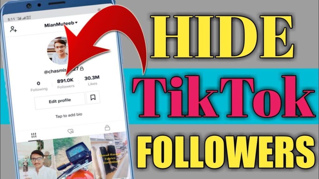 Hide Followers on TikTok