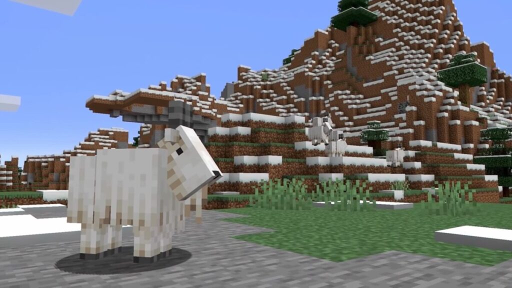 Where Goats Can Be Found In Minecraft: