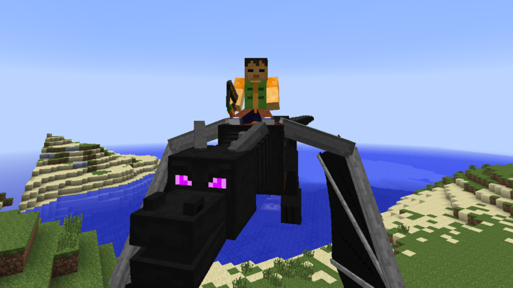 How Would A Dragon Glide In Minecraft?