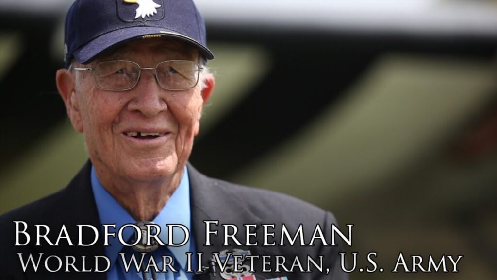 Bradford Freeman, the only "Band of Brothers" survivor, has recently died.