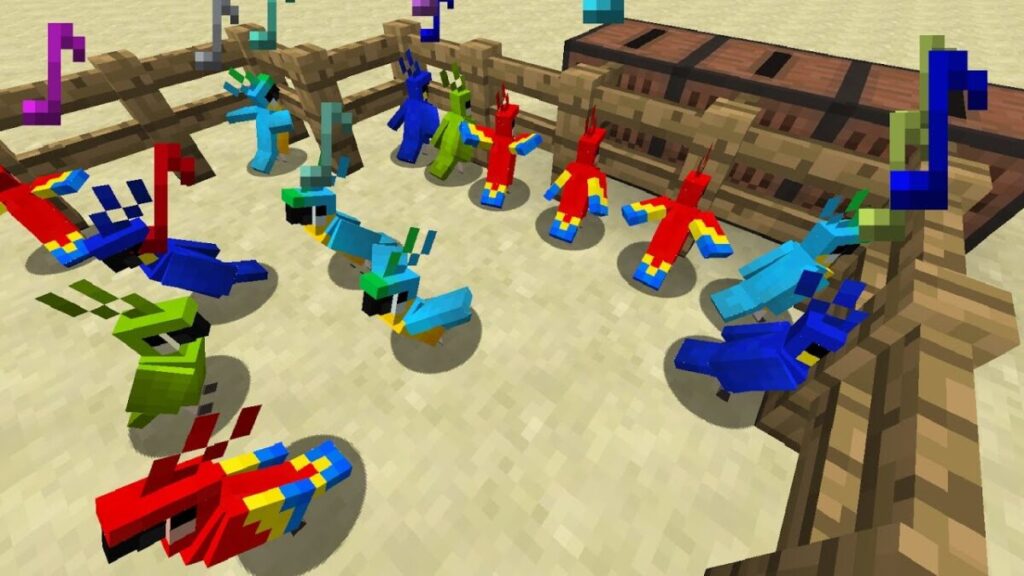 How Can You Make Parrot Dance In Minecraft: