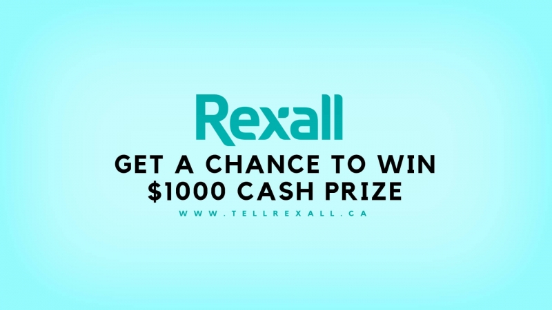 Rewards And Coupon At Tell Rexall Ca Feedback Survey: