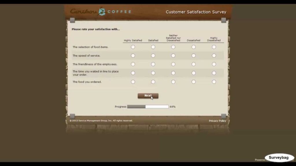  rate how satisfied you are