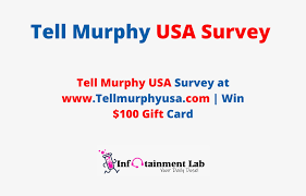 Coupons And Rewards At Www Tellmurphyusa Com Survey: