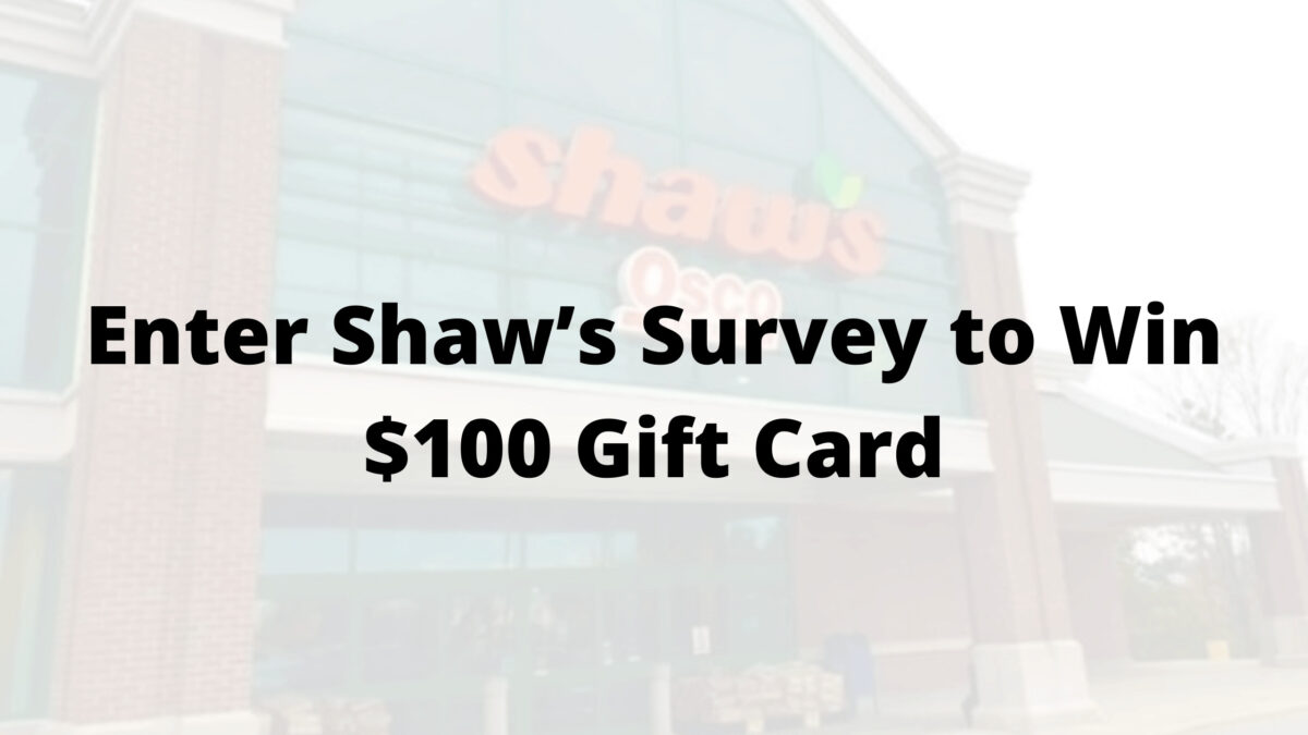 Coupons And Rewards At Www.Shaws.Com/Survey: